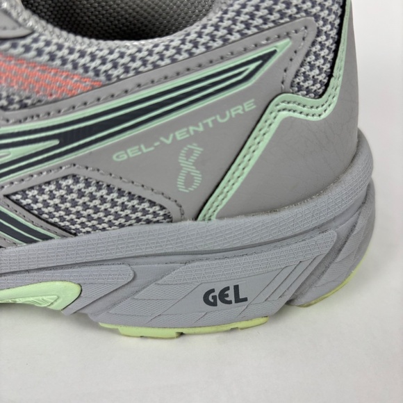 ASICS Gel Venture 8 Piedmont Grey Women's Sneaker Size 10 Run/Trail/Gym - Picture 8 of 14